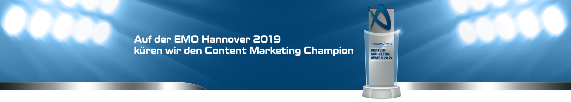 IndustryArena Content Marketing Award 2019