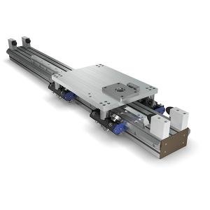 Tecline- Linear axes with rack and pinion transmission