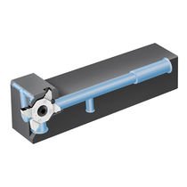 external turning tool / insert / high-pressure coolant / aluminum alloy