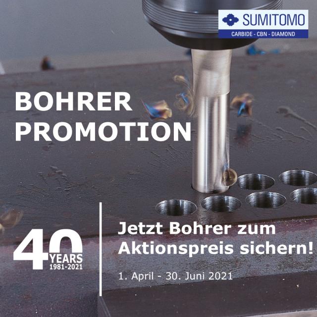 40-Jahre-Bohrer-Promotion