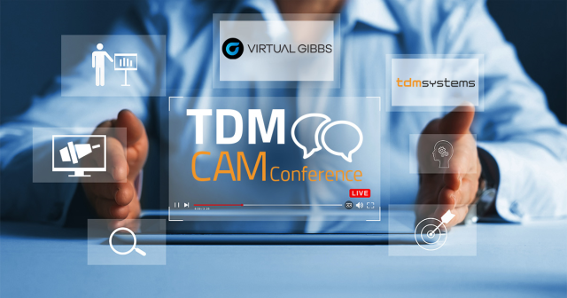 Virtual Gibbs bei der TDM CAM Conference
