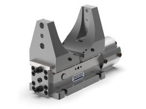 Hydraulic self-centering clamping vises HZS