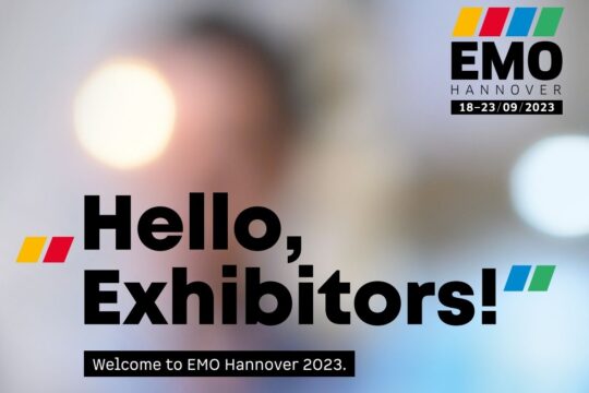 Einladung zur EMO Hannover 2023: Be part of it!