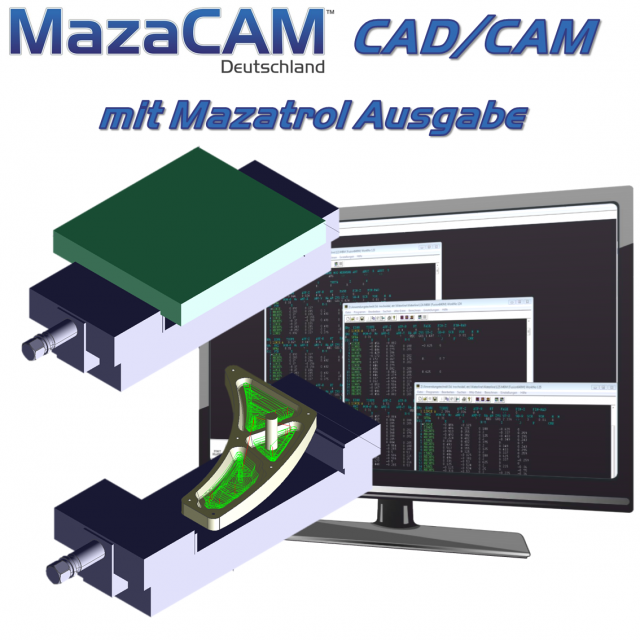 CAD/CAM mit Mazatrol Ausgabe
