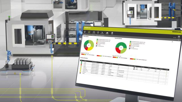 The Digital Shop Floor from HEIDENHAIN at AMB: Software for your successful shop floor