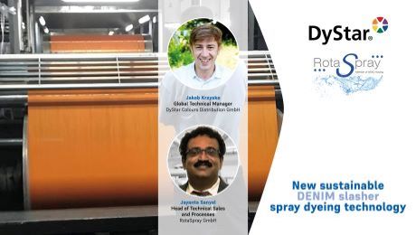 Webinar New sustainable DENIM slasher spray dyeing technology - RotaSpray GmbH