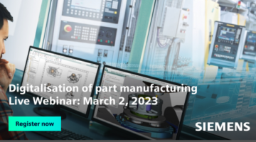 Digitalisation of part manufacturing with PLM, ERP, and MES integration