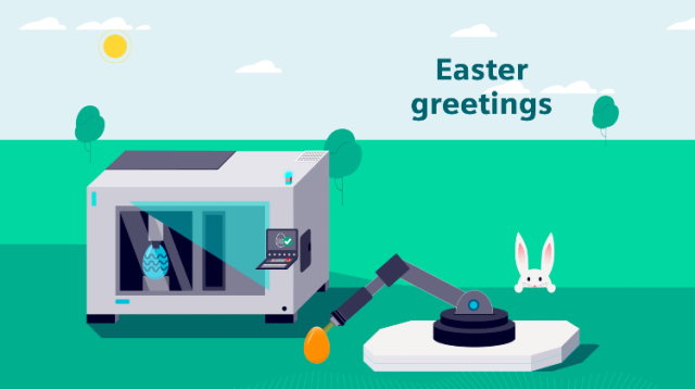 Easter greetings from the CNC4you team