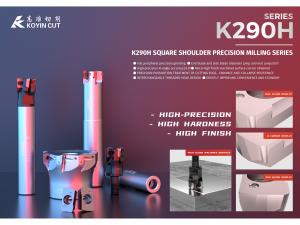 K290H square shoulder precision milling series