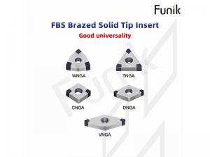 FBS Brazed Solid Tip Insert