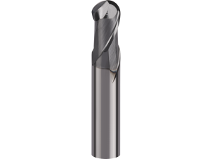 2 Flute Straight Shank Ball Nose End Mill