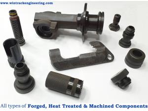 All types of Forged, Heat Treated and Machined Components