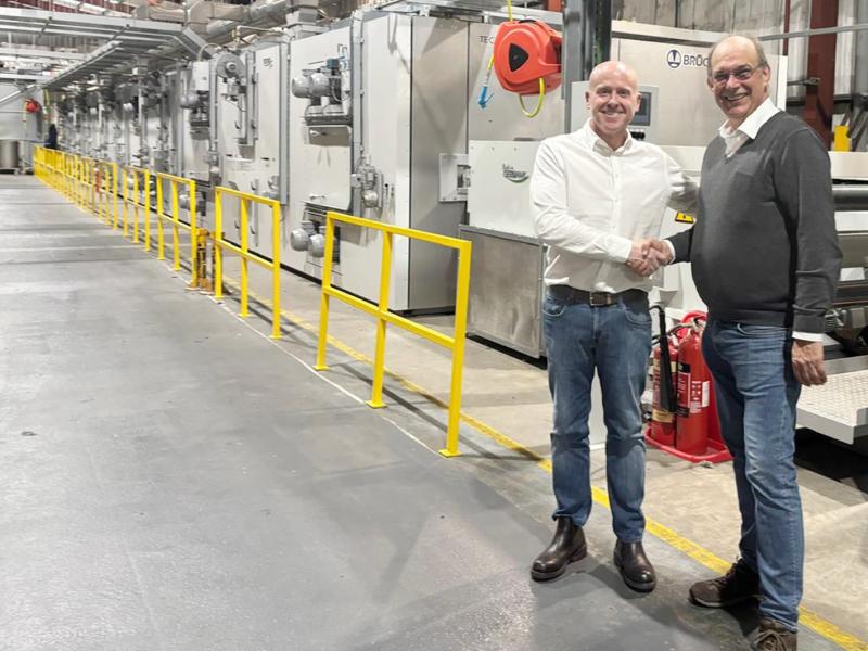 Tradition and Innovation – Phoenox Textiles Ltd. relies on state-of-the-art carpet back-coating line