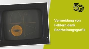 1984 wurde die erste HEIDENHAIN-Steuerung mit grafischer Simulation der Bearbeitung vorgestellt