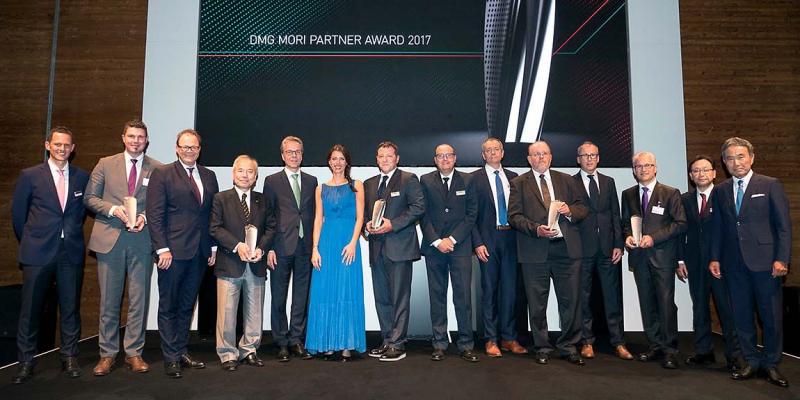 DMG MORI presents awards to TOP Supplier Partners
