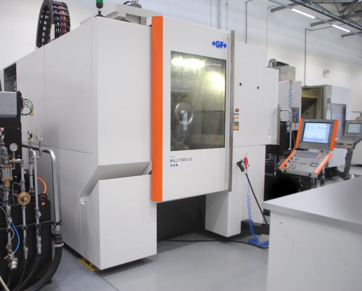 New Mikron HPM 800U 5-axis machining centre cuts new gearbox insert components (quickly) down to size.