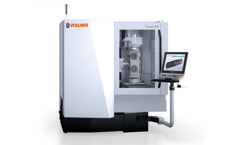 Vollmer erweitert Automatisierung der bisherigen VGrind 360 und verleiht zusätzlichem Modell ein E