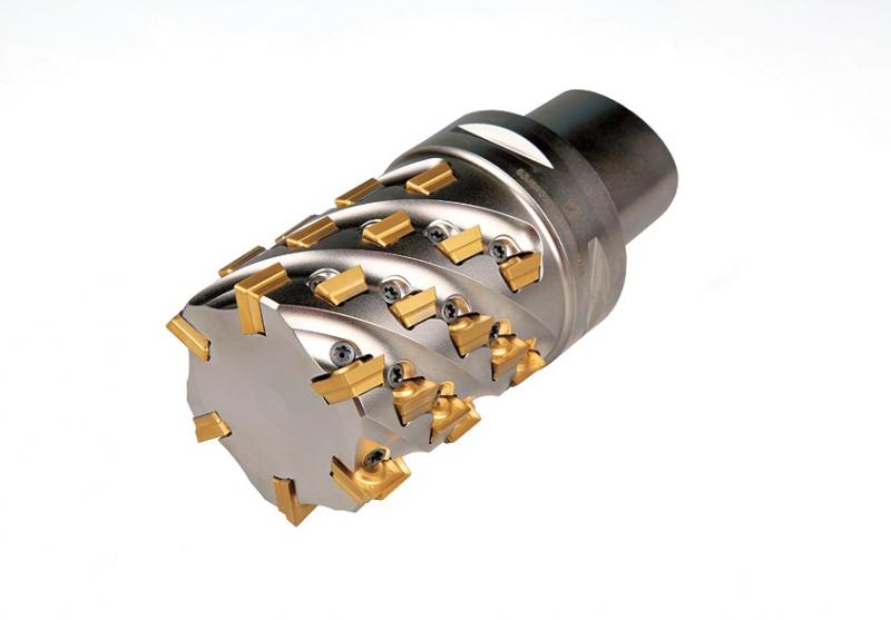 Multiside SD range of helical end milling cutters is suitable for roughing. 