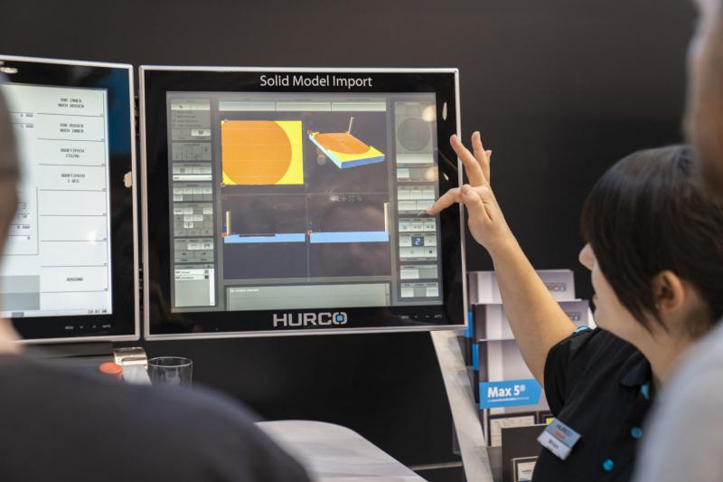 Bei der Optimierung von Bearbeitungsvorgängen unterstützt HURCO den Operator sicher und zuverlässig.
