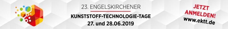 Die 23. Engelskirchener Kunststoff-Technologie-Tage sind eine Veranstaltung von Kunststoff-Experten für Kunststoff-Experten.
