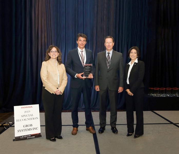 Erster HONDA Special Recognition Award für GROB
