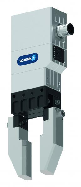With the electric SCHUNK EGP with IO-link, both the finger position and the gripping force can vary during each cycle. This facilitates especially flexible processes. 