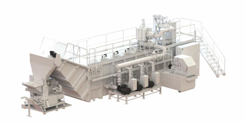 KNOLL plant und liefert große KSS-Zentralanlagen, die in der Lage sind, 30 und mehr Maschinen mit bis zu 12.000 l/min topp gereinigtem Kühlschmierstoff zu versorgen. 