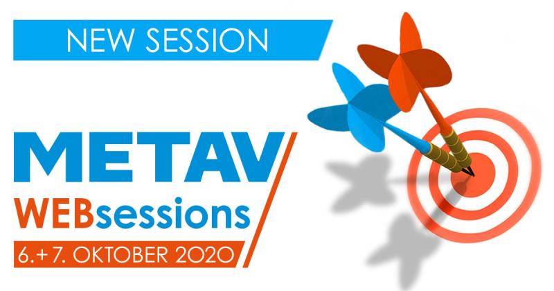 METAV Web-Sessions will start on 06 October 2020.