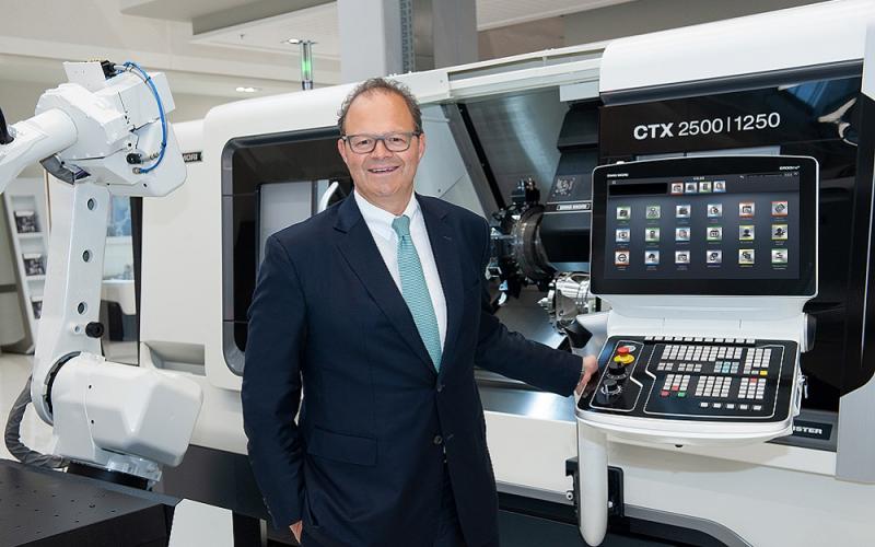 Green manufacturing: “Climate protection concerns each and every one of us. Technological leadership and environ- mental protection go hand in hand. DMG MORI therefore takes on complete responsibility,” says Christian Thönes, Chairman of the Executive Board of DMG MORI AKTIENGESELLSCHAFT.