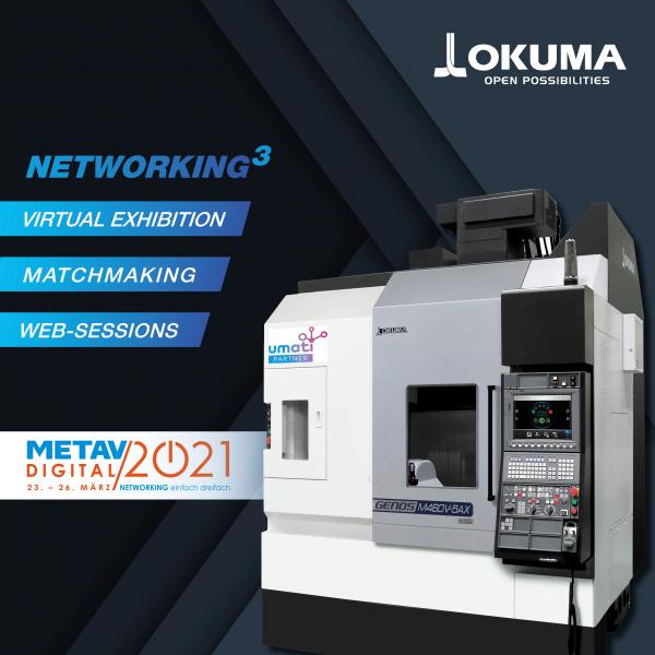 Okuma to attend METAV digital 2021
