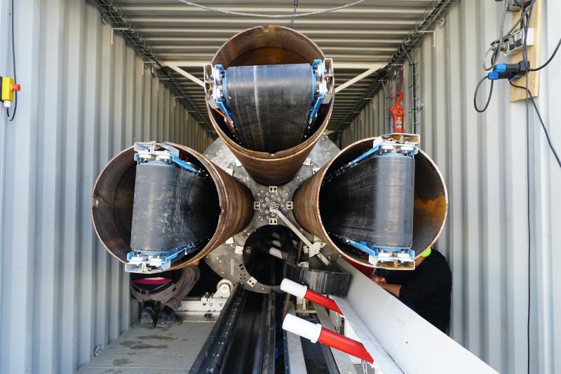 Spanflug unterstützt TUM Boring beim Bau der vielleicht schnellsten Tunnelbohrmaschine