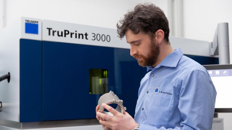 TRUMPF setzt im 3D-Druck auf Digitalisierung und Robustheit
