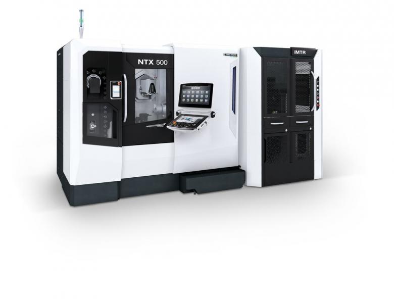 With a footprint of less than 7 m², the NTX 500 is ideal for high-speed and micro-machining of complex workpieces, for example for medical technology.