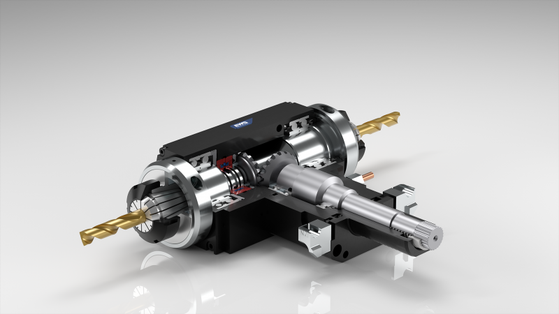 Die HPC-Line (High pressure ceramic) von EWS setzt neue Maßstäbe bei angetriebenen Werkzeugen mit axialer und radialer Drehdurchführung. 