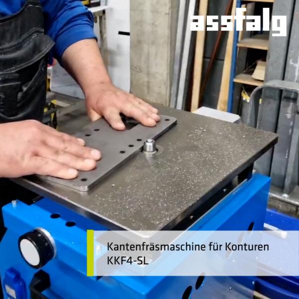 Einfache Radienbearbeitung von Stahl S235 und S355: Mit unserem dreizahnigen Messerkopf ausgestattet mit SX-Wendeplatten für einen Radius von 2,5 mm.
Damit sind nicht nur Außenkonturen schnell bearbeitet, sondern auch Innenkonturen. 