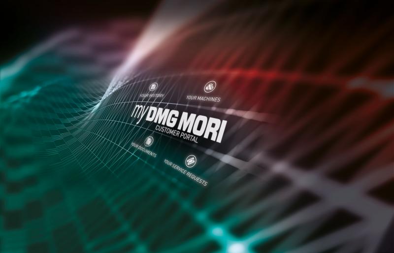 The free my DMG MORI online customer portal offers users transparent and fast processes in service cases.