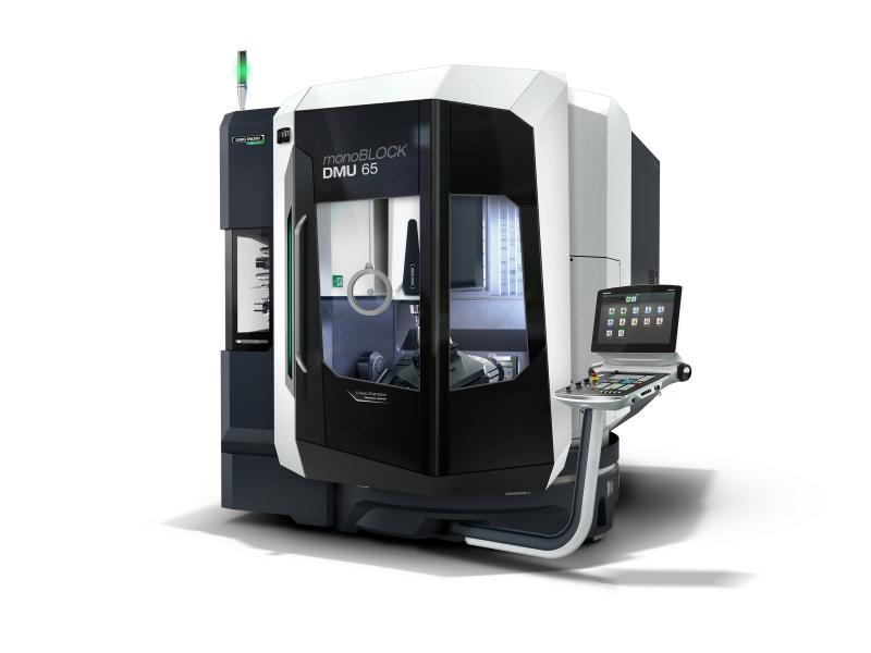 Optimized components for even more machining quality: Also in the second generation, the monoBLOCK series from DMG MORI stands for versatility, ergonomics and precision.
