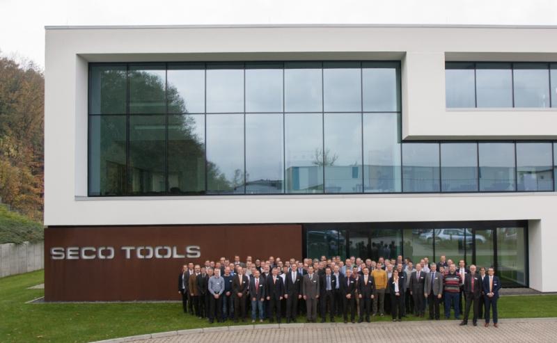 80 Teilnehmer diskutierten im Kompetenzzentrum von Seco Tools in Erkrath auf Einladung von TDM Systems. Bild: TDM Systems GmbH