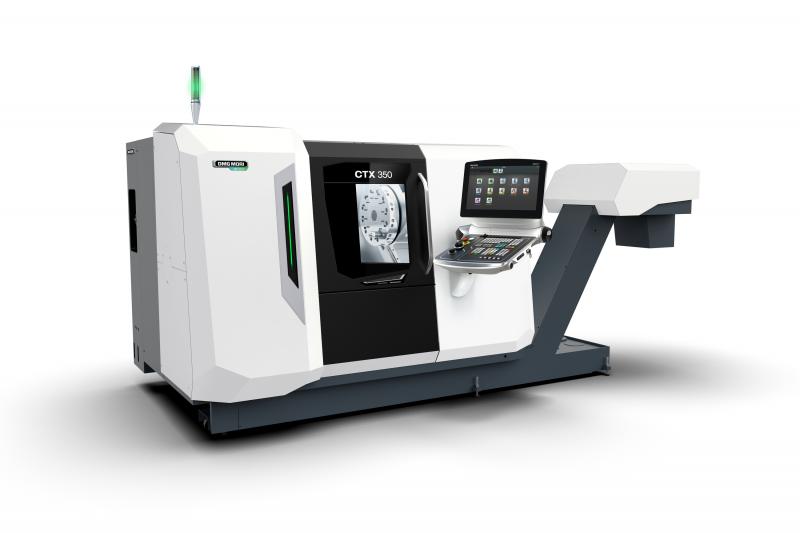 The CTX 350 combines an affordable price with high-quality equipment in universal turning. Depending on the equipment variant, the CTX 350 is also available with Y-axis and counter spindle.
