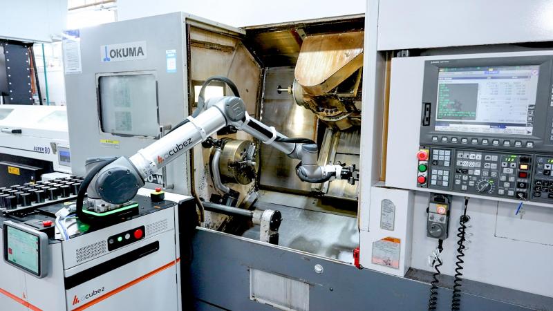 Maschinenbestückung Steigert Produktivität Von Drehmaschinen Und Schafft Freiräume Für Arbeitskräfte