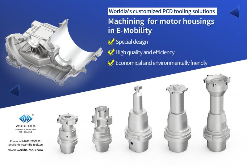WOLDIA Tailor-made PCD Tooling Solutions in EVs