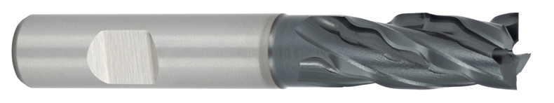 HSSE-PM finishing end mill 1391L “N-Wave” with vibration reducing geometry