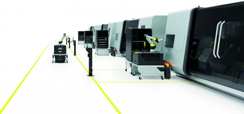 ZOLLER Automation Solutions übergeben Werkzeuge vollautomatisch an die CNC- Maschine – für mehr Produktivität in der Fertigung.
