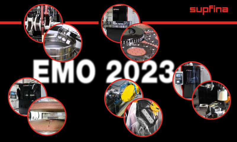 Die Vorbereitungen zur EMO 2023 laufen auf Hochtouren: Supfina wird auf dem 170qm großen Stand C19 in
Halle 11 seine neuesten Innovationen zur Oberflächenbearbeitung präsentieren.