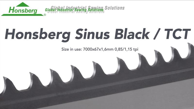 Honsberg Sinus Black ist das High-End Sägeband zum Einsatz auf leistungsstarken, modernen Bandsägeautomaten.
Das Sägewerkzeug eignet sich speziell zum Zerspanen von Vollmaterialien – insbesondere Werkzeugstählen, Edelstählen sowie
sämtlichen hochlegierten Stählen und Legierungen.