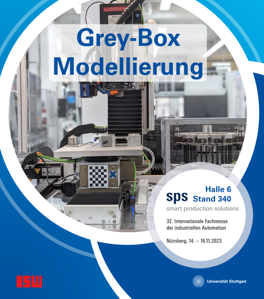 ISW stellt auf der sps Messe Grey-Box Modellierung vor