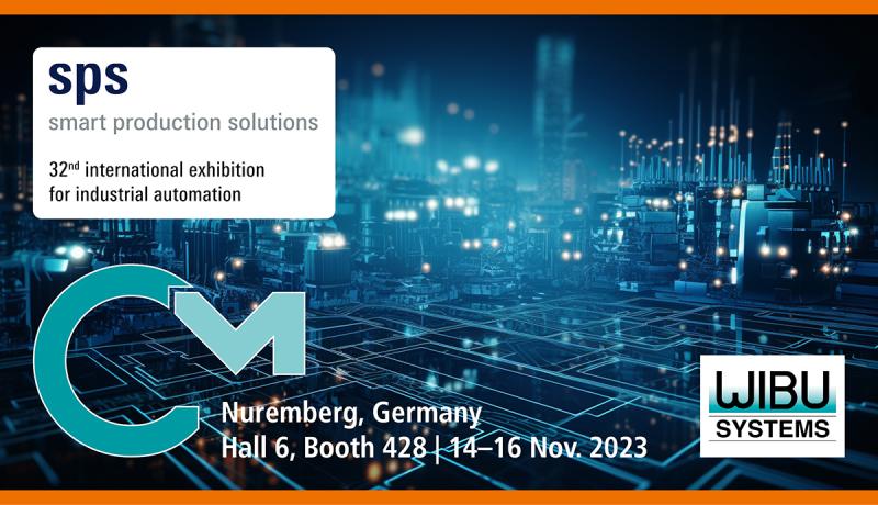 Wibu-Systems brings an abundance of innovative security and licensing technologies, applications, and solutions for the industrial automation world at the Smart Production Systems expo in Nuremberg.
