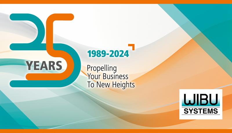 Wibu-Systems: 35 Jahre Innovation, Exzellenz und Vertrauen.