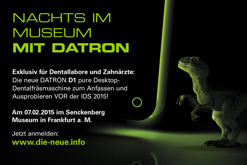 Nachts im Museum mit Datron