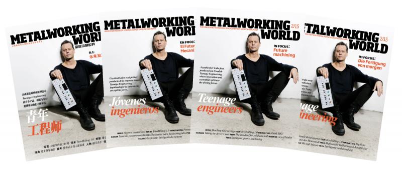 Sandvik Coromant präsentiert die erste Online-Version seines Business- und Technologiemagazins „Metalworking World“.